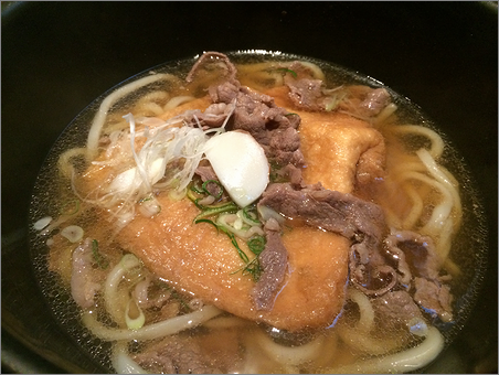 つるとんたん 肉うどん＋きつね